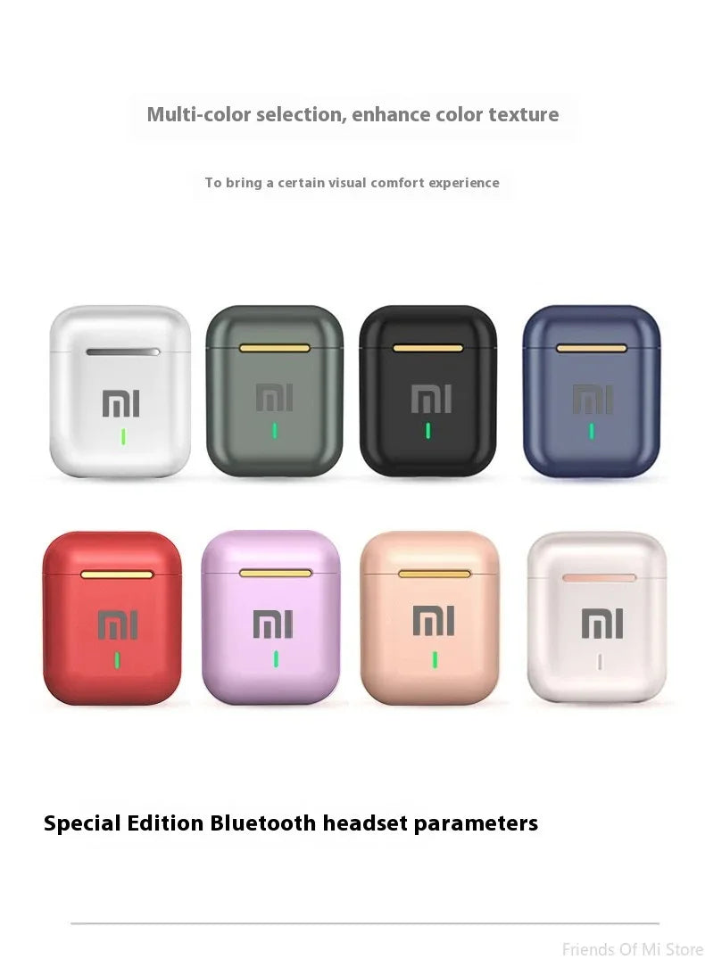 Xiaomi J18 Wireless Earphone HiFI In-ear Stereo with Microphone Waterproof Bluetooth Touch Noise-cancelling Various Headphones