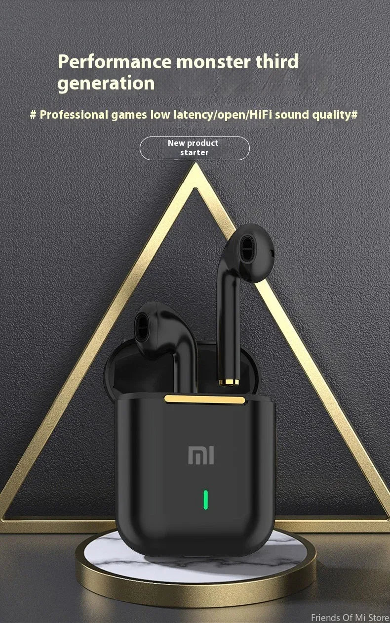 Xiaomi J18 Wireless Earphone HiFI In-ear Stereo with Microphone Waterproof Bluetooth Touch Noise-cancelling Various Headphones