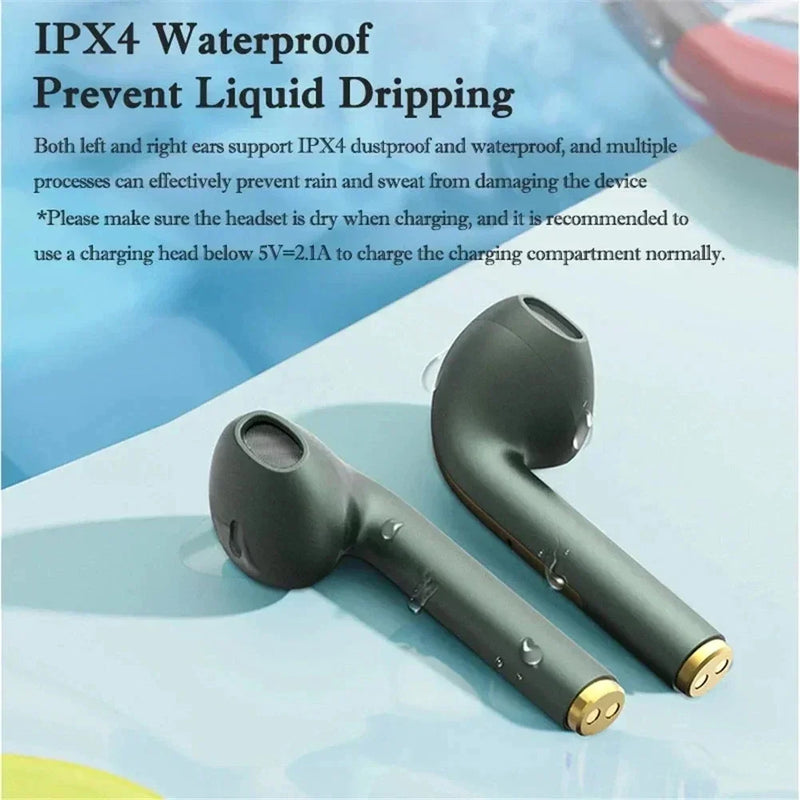 Xiaomi J18 Wireless Earphone HiFI In-ear Stereo with Microphone Waterproof Bluetooth Touch Noise-cancelling Various Headphones